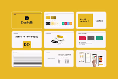 Dentelli Branding