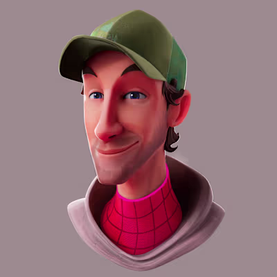 Stylized Spider-man