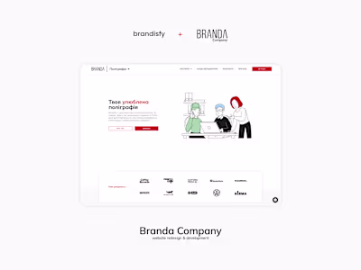 Branda | Brand Identity, Web Design & Development