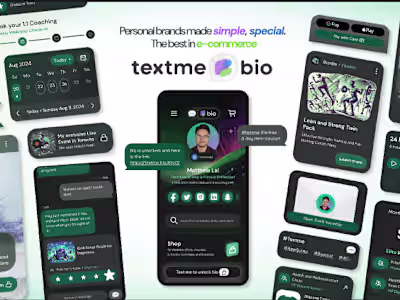 Digital Experience Platform for textme.bio