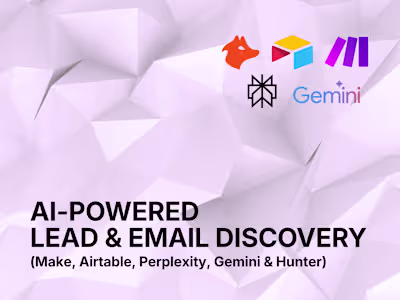 AI-Powered Lead & Email Discovery 