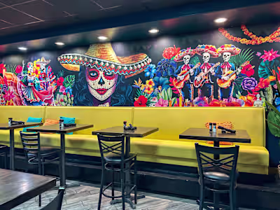 Mexican Restaurant Vinyl Design