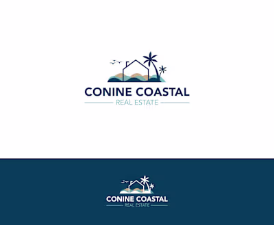 Modern logo design for Conine Coastal Real Estate