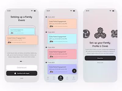 Dynasty | App Design | Social Networking App