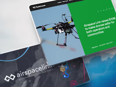 $10M Series A Pitch Deck For Drone Delivery Startup