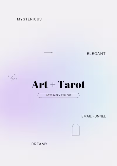 Dreamy Welcome Sequence for e-comm tarot brand