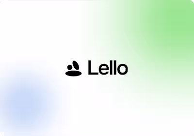 Lello UI UX Design at Lello