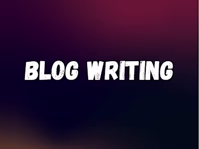 Blog Writing