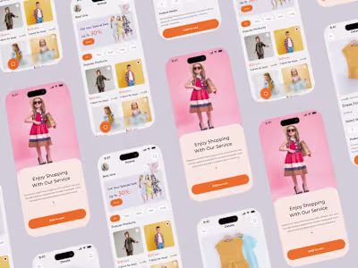 E-commerce Mobile App Design