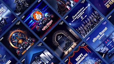 Social Media Banner Designs for Yamaha Nepal