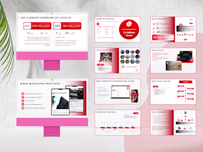 Investor Pitch Deck Design