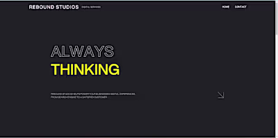 Agency Website - Rebound Studios