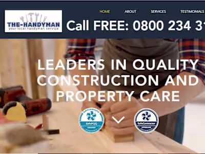 Business Website | Handyman