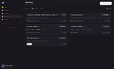 Frontend for Atomic, our AI-powered