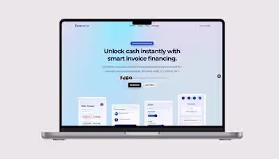 ExInversa Landing Page Design