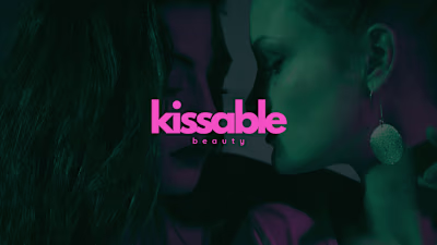 kissable - brand identity