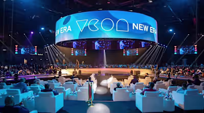 V-CON Dubai 2023 Event Branding & Video Production