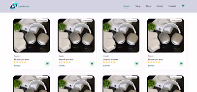 E-Commerce website