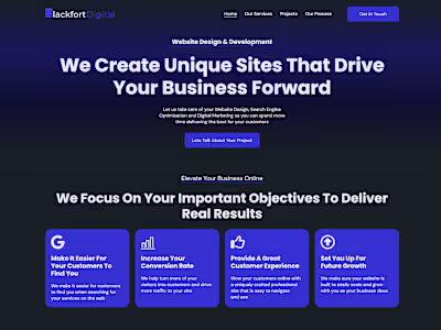 Blackfort Digital - WordPress web Design & Development