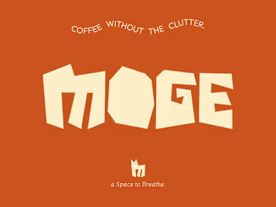 Moge Café Brand Identity Design