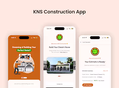 Cost Estimate App Design for KNS Construction
