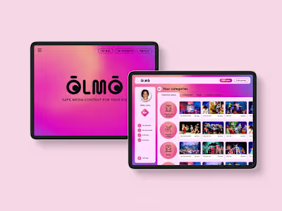 Olmo - a safe multimedia platform for your kids.