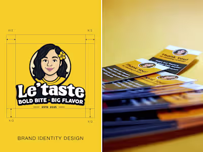 Brand Identity Development for Le’taste