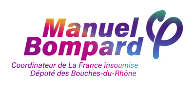 French deputee Manuel Bompard's website