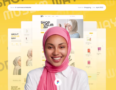 Shop Muslim Way - Ecommerce - Website Case Study