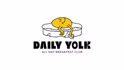 Daily Yolk: Branding a Playful All-Day Brunch Spot