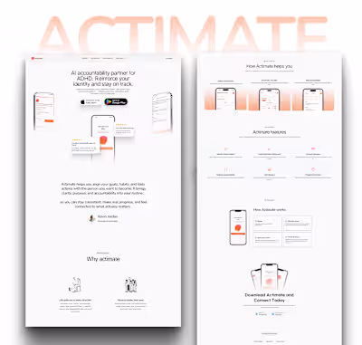 Framer landing page done for an App Budget: $999 Timeline: 2...