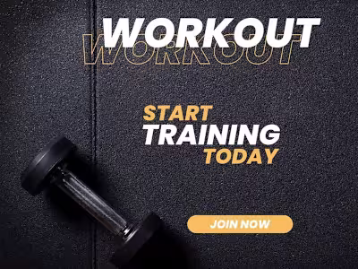 Engaging Social Media Posts for a Fitness Brand