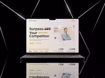 High-Converting Hero Section for Creative