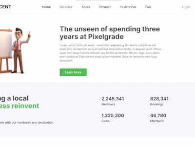 Nexcent Agency Website