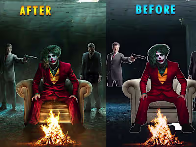 I will be your graphic designer, vector art and photoshop edits