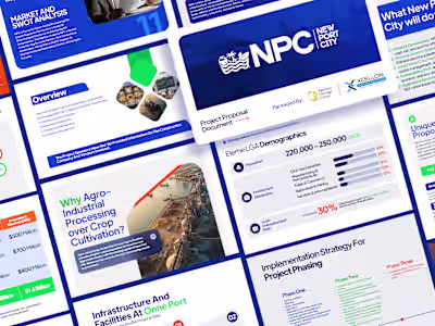  $38 million Winning NPC Pitch Deck