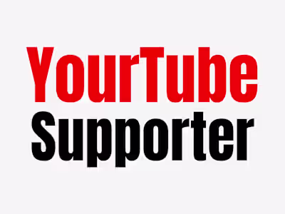 Logo design for YourTube Supporter Channel.