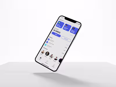 Wallet — mobile app design on Behance