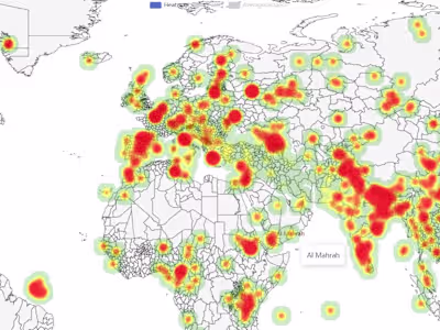 Map visualisation
