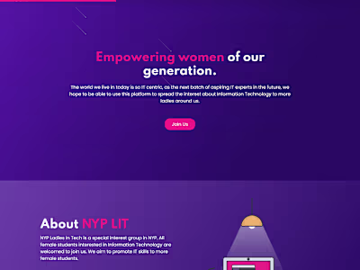 [Organization Landing Page] NYP Ladies In Tech