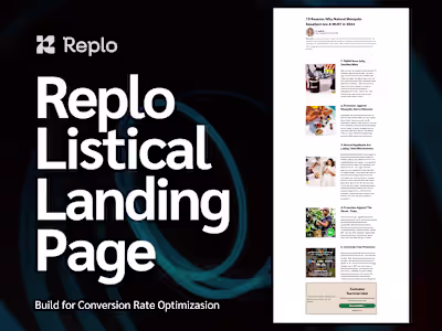 For a wining product, I created a strategically structured R...