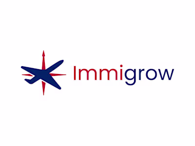 Immigrow Brand Identity: Connecting Communities Globally