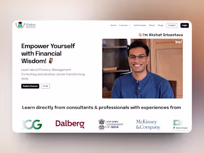 WisdomHatch - Landing Page Revamp + CMS | Framer