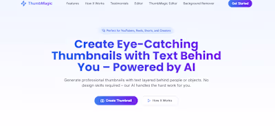 Beautiful Website to create Thumbnails for social media platform