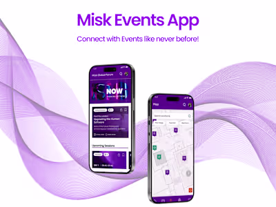 Misk Events Platform - Enterprise Events & Programs App