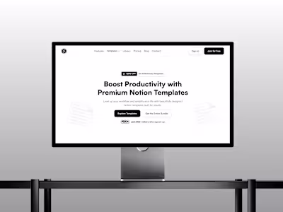 Notionary — Base Template for Framer
