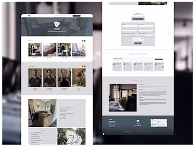 Webflow Design & Development for EBP Studio