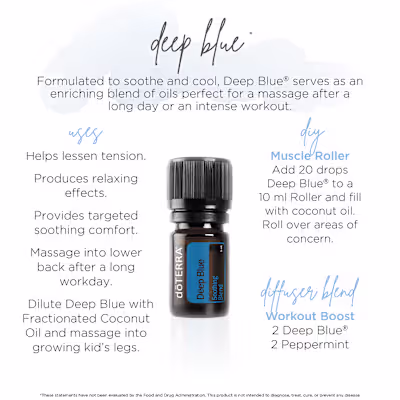 Deep Blue Essential Oil: Natural Pain Relief