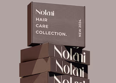 Nolani Haircare: Luxury Branding & Packaging Design :: Behance