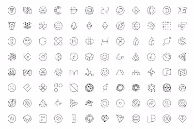 Open Source Icons for the Cryptospace